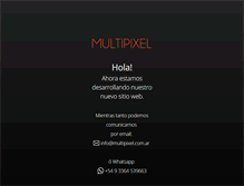 Tablet Screenshot of multipixel.com.ar